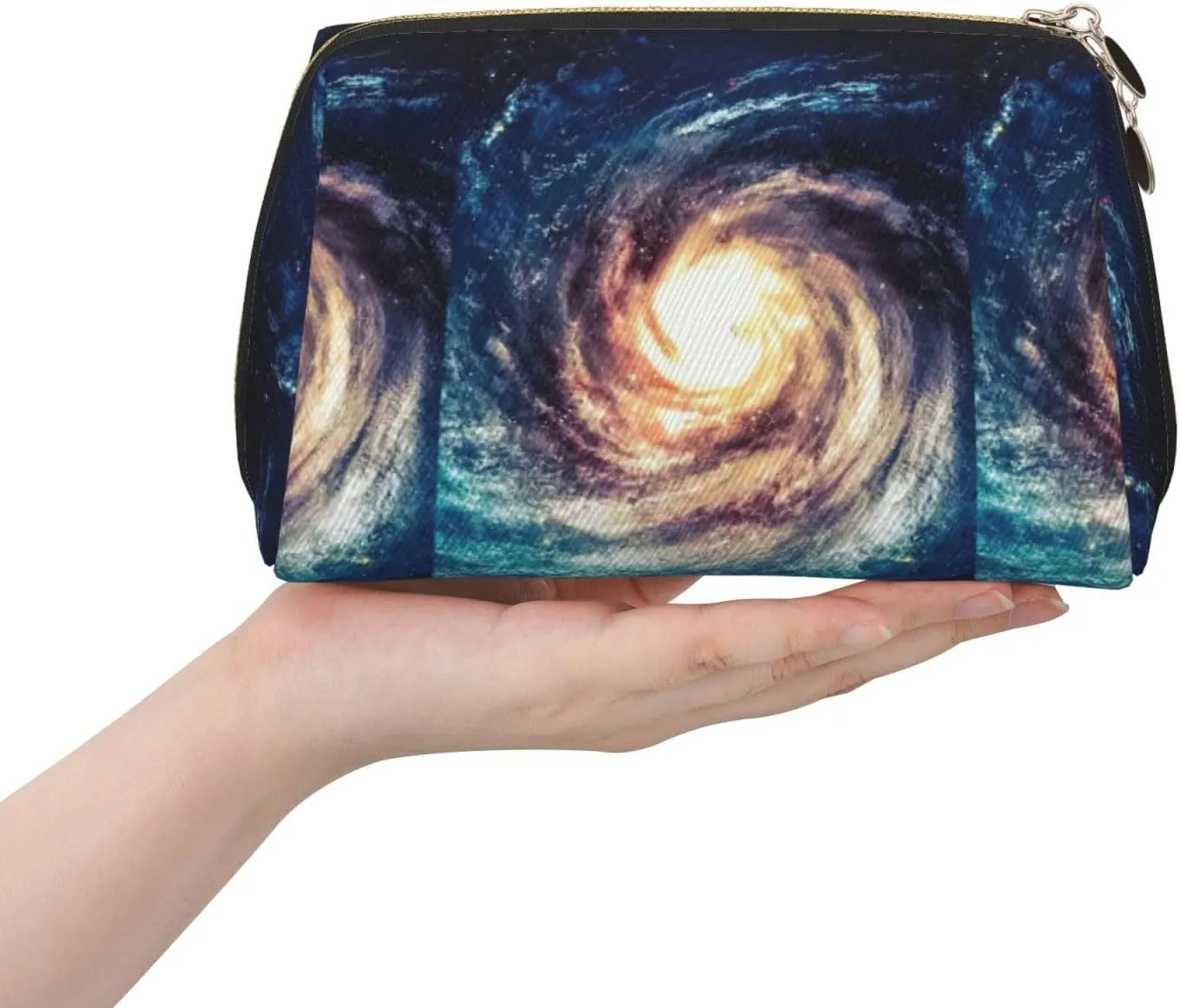 Universe Milky Way Galaxy Travel-Ready Toiletry Bag, Compact Makeup Organizer For Women