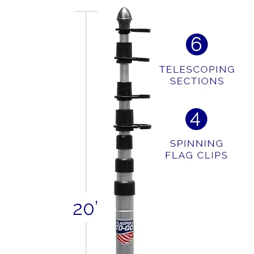 University of Texas Ultimate Tailgate Flagpole Kit