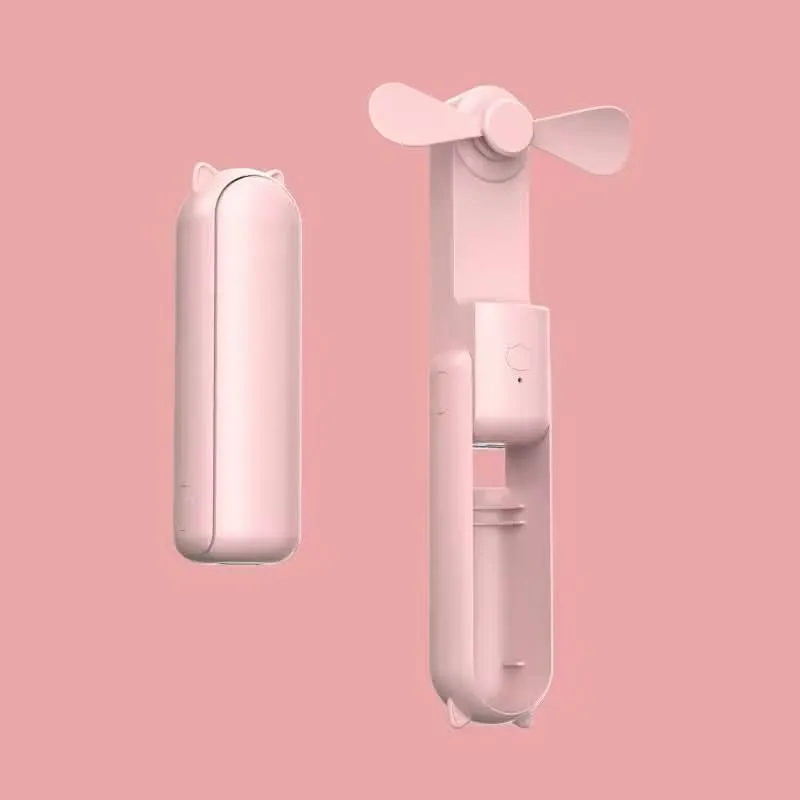 USB Rechargeable Handheld Fan – Compact, Foldable & Portable Fan for Travel