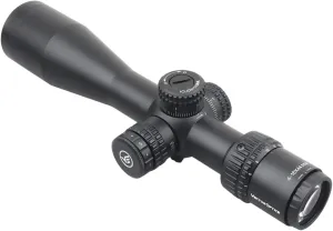 Vector Optics Veyron 4X 44mm IR 30mm Monotube First Focal Plane Riflescope Illumination Etched Reticle Turret Lock Side Focus for Compact Air Guns and Lightweight Firearms