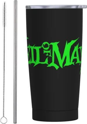 Veil Of Musics Maya Stainless Steel Insulated Car Sippy Cup With Lid Travel Mug for Cold Hot 20 oz
