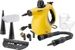 Wagner 2460111 505e Handheld Steam Cleaner, Multi-purpose Steamer, 11 Attachments, Chemical-Free Cleaning, Pet and Kid Safe