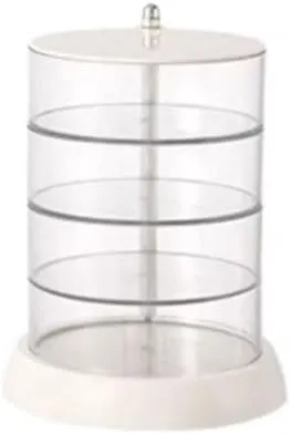 Watch Box Travel Watch Case Plastic Watch Storage Box Multi-layer Rotating Watch Box Transparent Watch Jewelry Display Box Jewelry Storage Box Watch Box for Men(M18.5cm)