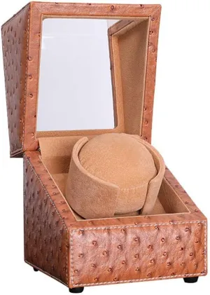 Watch Winder Watch Winder Boxes Mechanical Watch Ostrich Skin Automatic Winding Mechanical Watch Box Watch Box Watch Winder