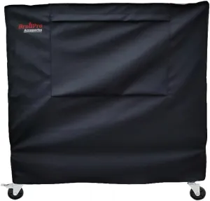 Waterproof 80-100 Qt Rolling Cooler Cart Cover Fits Most Patio Ice Chest Party Cooler Upto 43L x 22W x 32H inch-Black