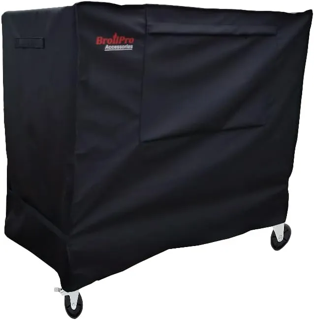 Waterproof 80-100 Qt Rolling Cooler Cart Cover Fits Most Patio Ice Chest Party Cooler Upto 43L x 22W x 32H inch-Black