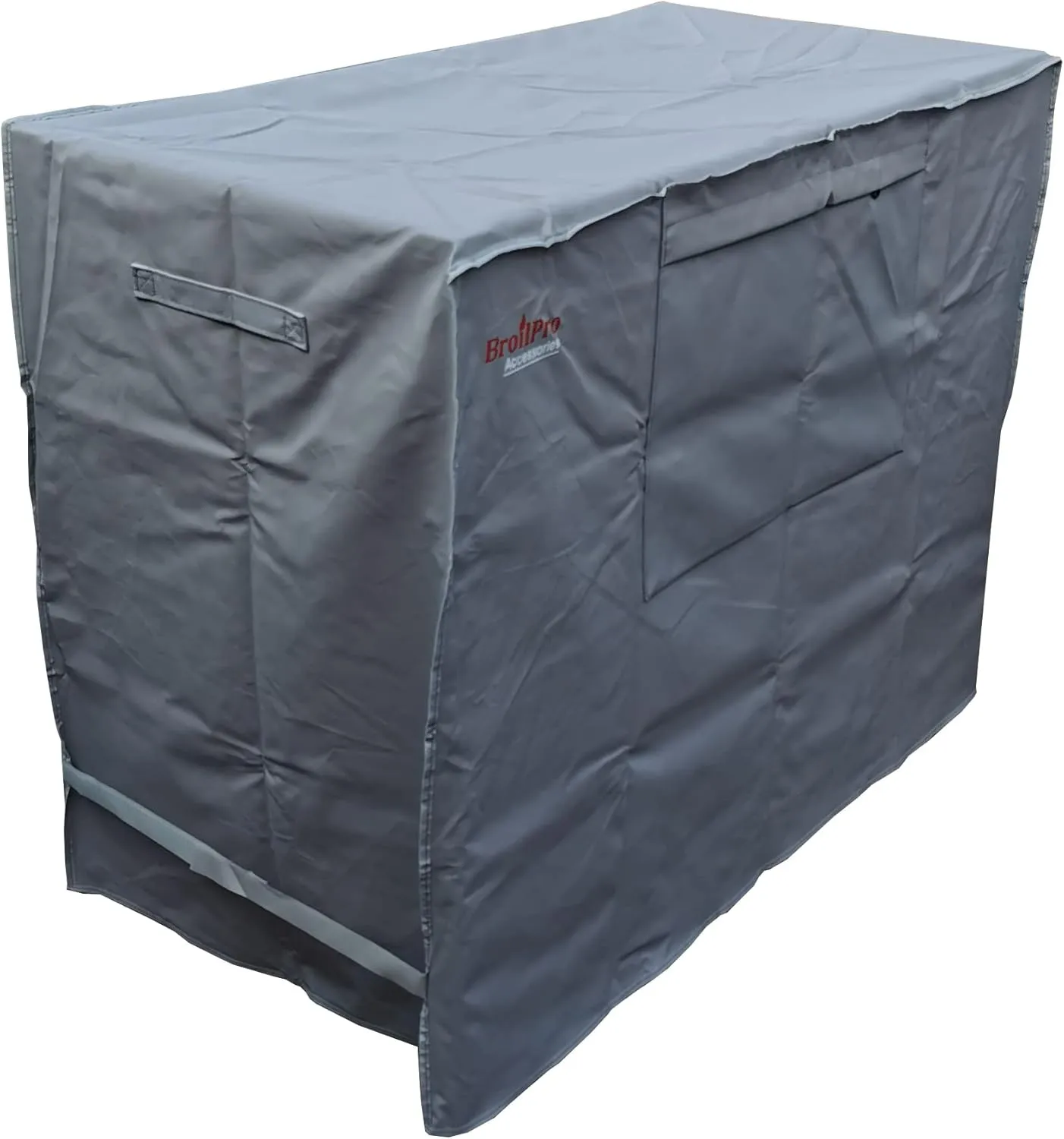 Waterproof 80-100 Qt Rolling Cooler Cart Cover Fits Most Patio Ice Chest Party Cooler Upto 43L x 22W x 32H inch-Grey