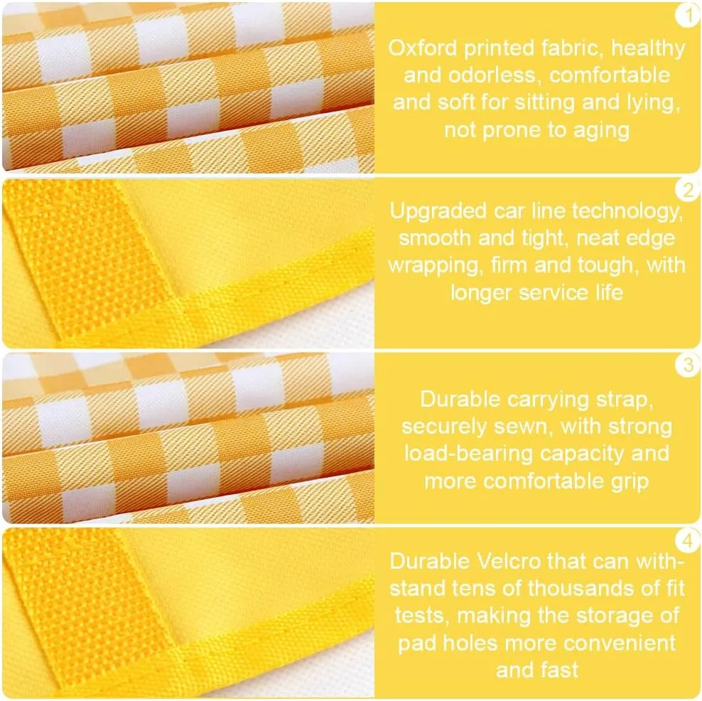 Waterproof Foldable Outdoor Picnic Mat,2023 New Extra Large Beach Blanket Foldable Lightweight Waterproof Sand Mat,Portable Travel Blanket Play Mat for Beach Camping Hiking Park (#A2, 80 *80 in)