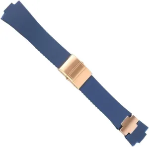 Waterproof Rubber Watch Band For Ulysse-Nardin MARINE Watchstrap Man Sport Watchband Bracelet
