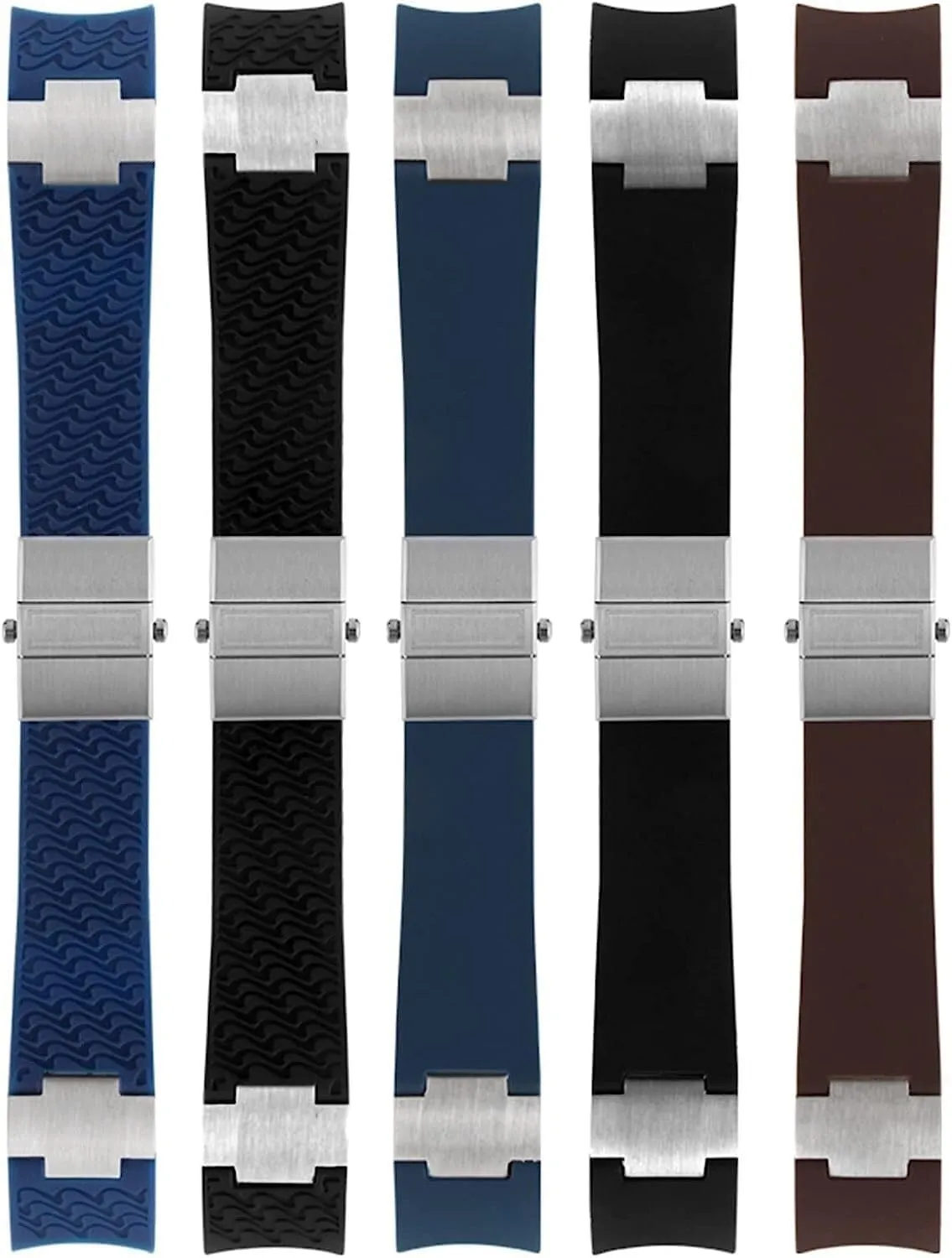 Waterproof Watch Band For Ulysse Nardin Rubber Watch strap Wrist Bracelets Replacement Watch Accessories