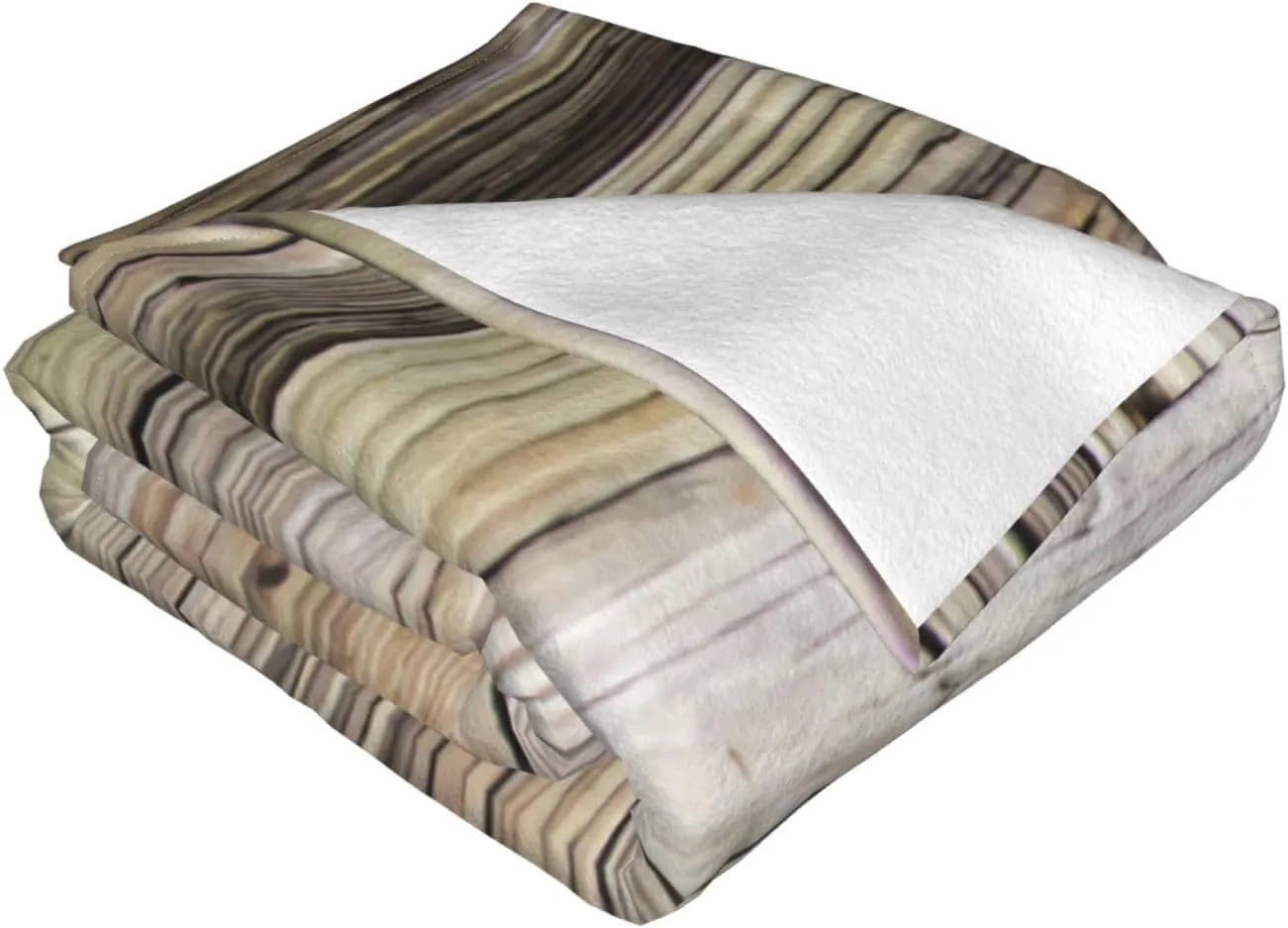 Weathered Wooden Boards with Rustic Patina 60"X50" Flannel Blanket - 100% Soft Polyester, Lightweight and Warm, Suitable for Families, Camping, Travel