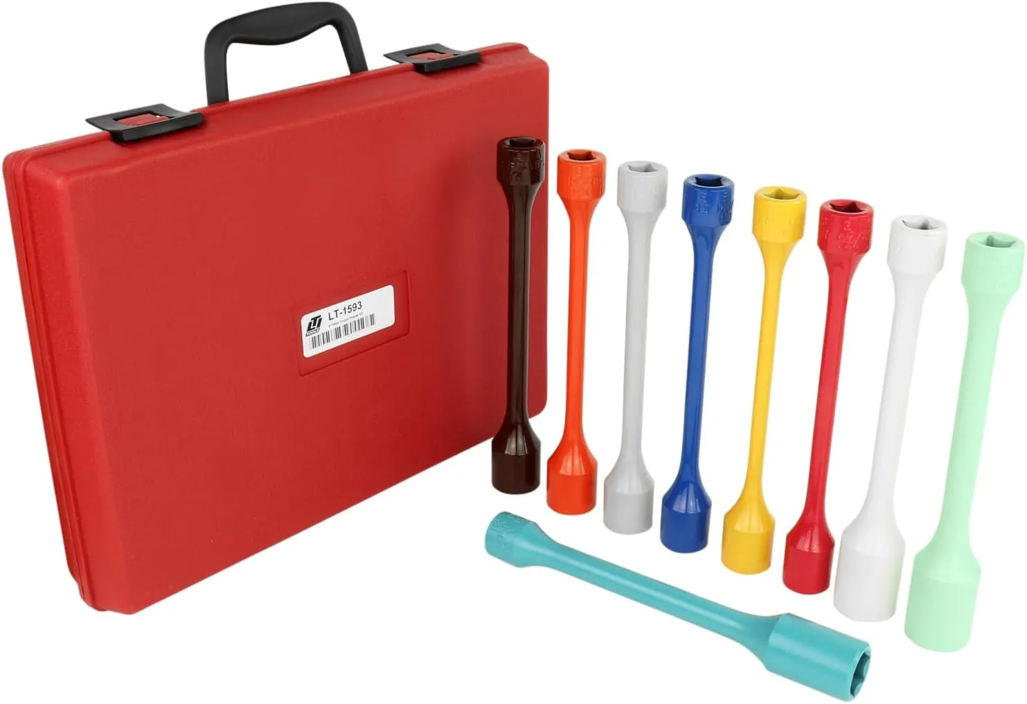 Wheel Torque Master Kit 9-Piece Torque Kit in a Custom Wall Mountable Case (LT1593) Includes Sockets A, B, C, E, F, G, I, Q and Bb