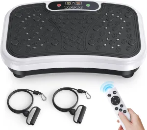 Whole Body Vibration Plate Exercise Machine Vibrating Plate Shaking with Weight 330lbs,Shake Plate Exercise Machine Power Plate Vibration Platform for Fitness Equipment Workout