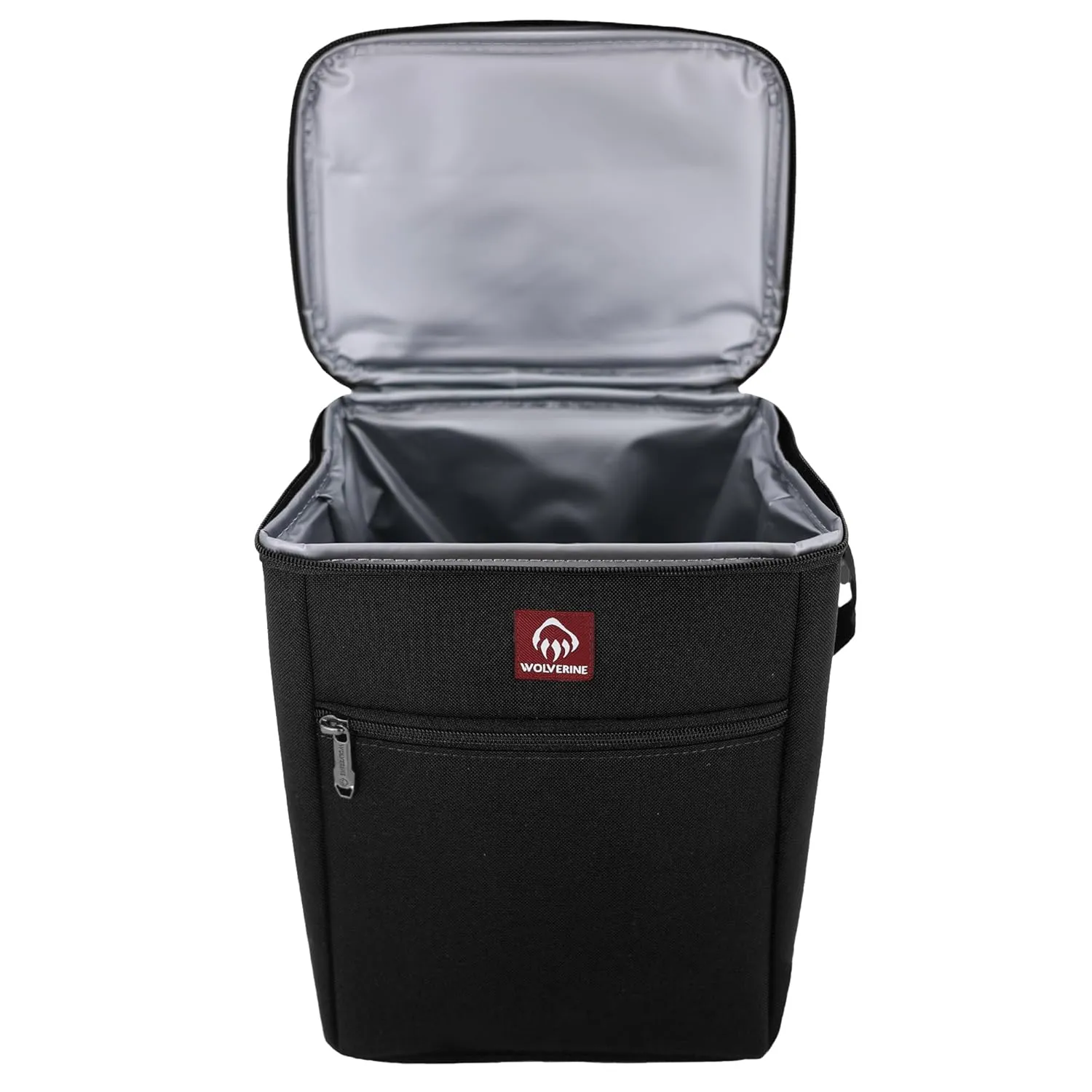 Wolverine 24 Can Cooler | Insulated | Reusable | Heavy Duty | Water Resistant | Worksite | Outdoor | Travel | Tailgating | Durable | Adjustable | Large Capacity | Polyester Canvas - Navy
