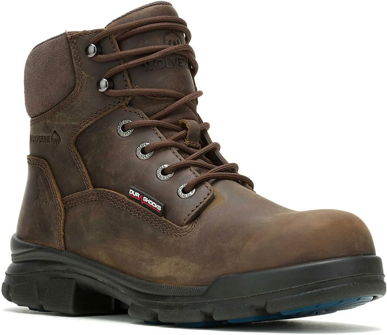 Wolverine Men's DuraShocks Sr Icon Waterproof 6" Construction Boot