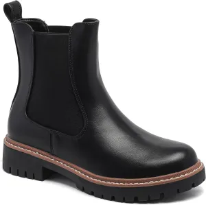 Women’s Chelsea Boots with Lug Sole Ankle Booties