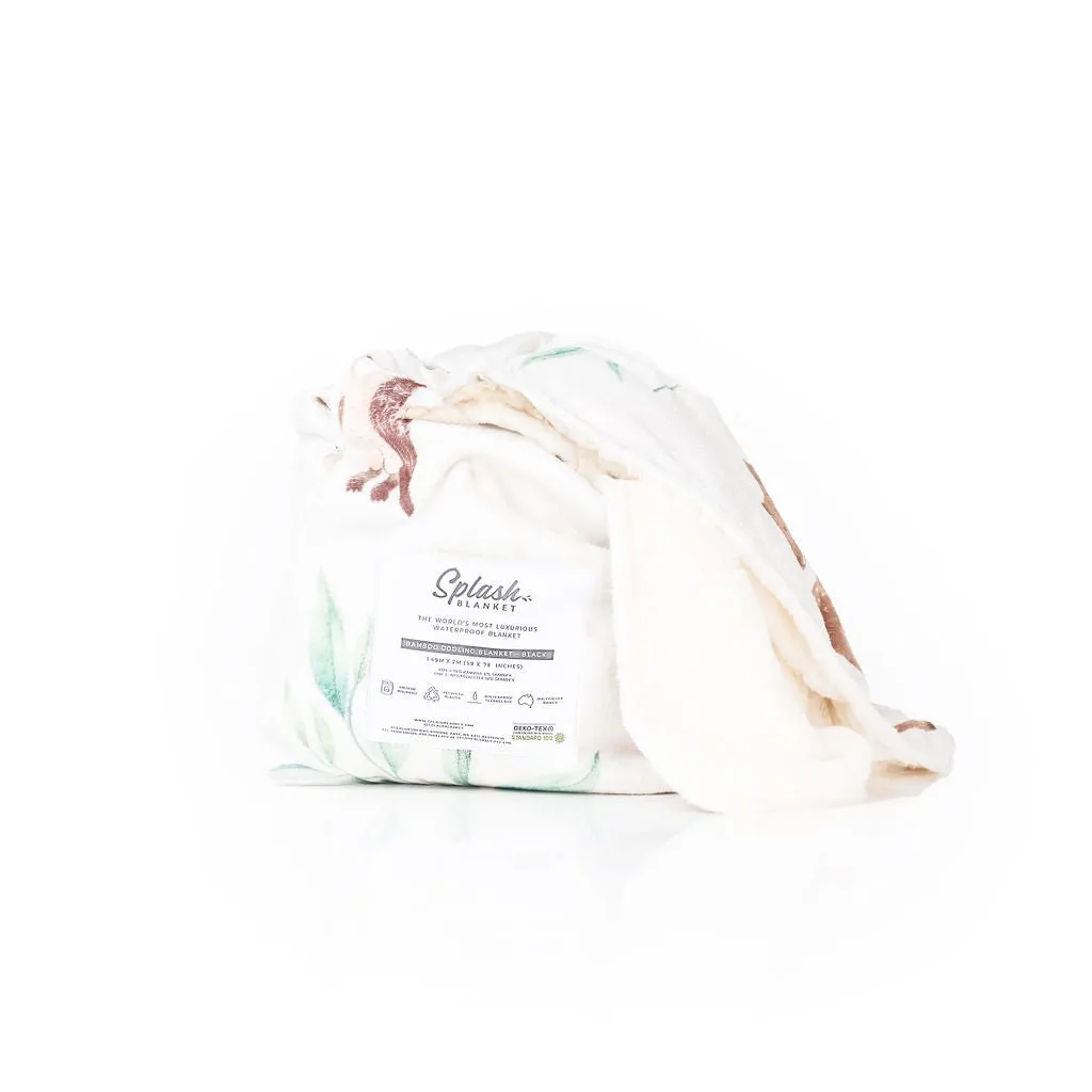 Woodland or Aussie Outback Waterproof Splash Blanket