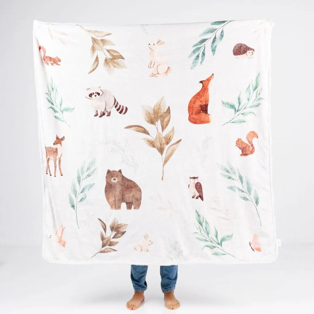 Woodland or Aussie Outback Waterproof Splash Blanket