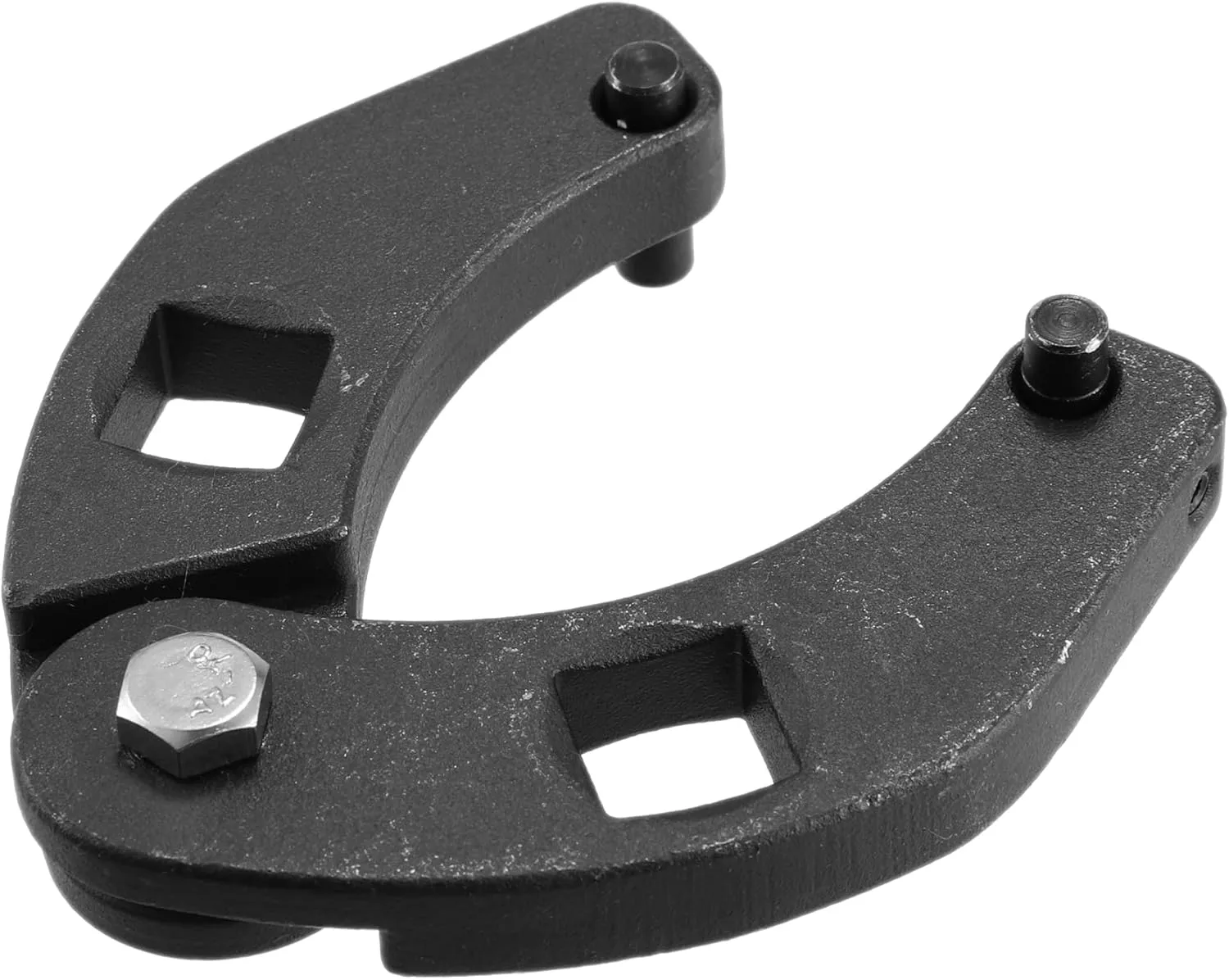 X AUTOHAUX 7463 Adjustable Gland Nut Wrench Square Drive Spanner Tool for Hydraulic Cylinders Case 480E/580/580D/580 SE/580 Ck/180 Backhoe