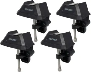 YAKIMA BedRock HD Low Profile Heavy Duty Truck Bed Rack Towers (Set of 4), 300 Pound On-Road Capacity, 180 Off-Road Capacity, Black