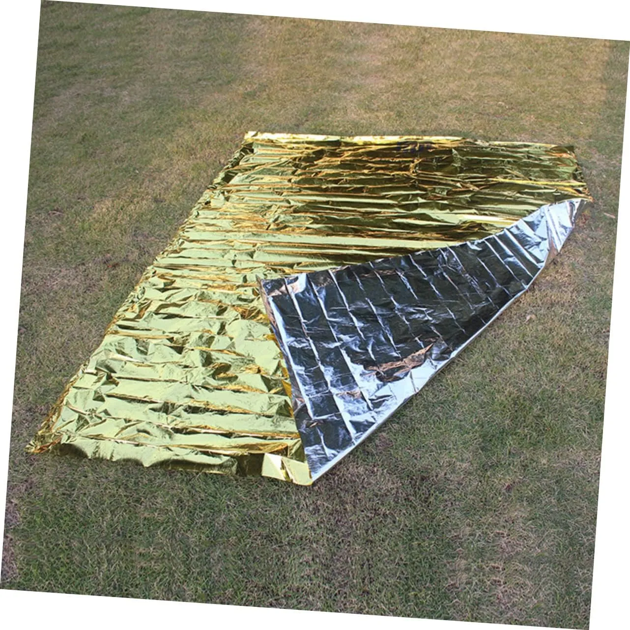 YARNOW Insulation Blanket Camping Blanket Heavy Weighted Blanket Outdoor Blanket Area Rugs Sun Polar Foil