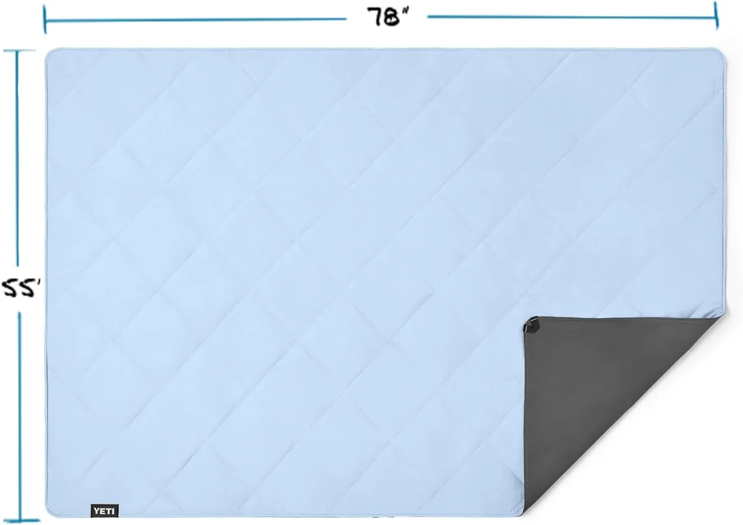 YETI Lowlands Blanket, Multi-Use Blanket with Travel Bag