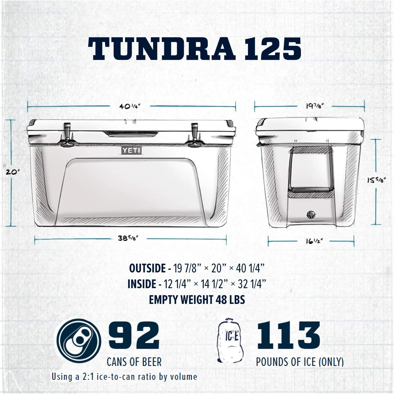 YETI Tundra 125 Hard Cooler
