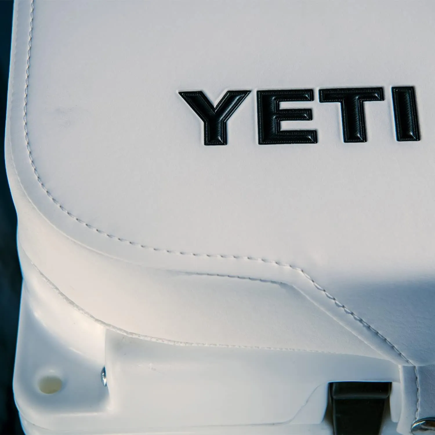 YETI Tundra Cooler Seat Cushion, Marine Vinyl White