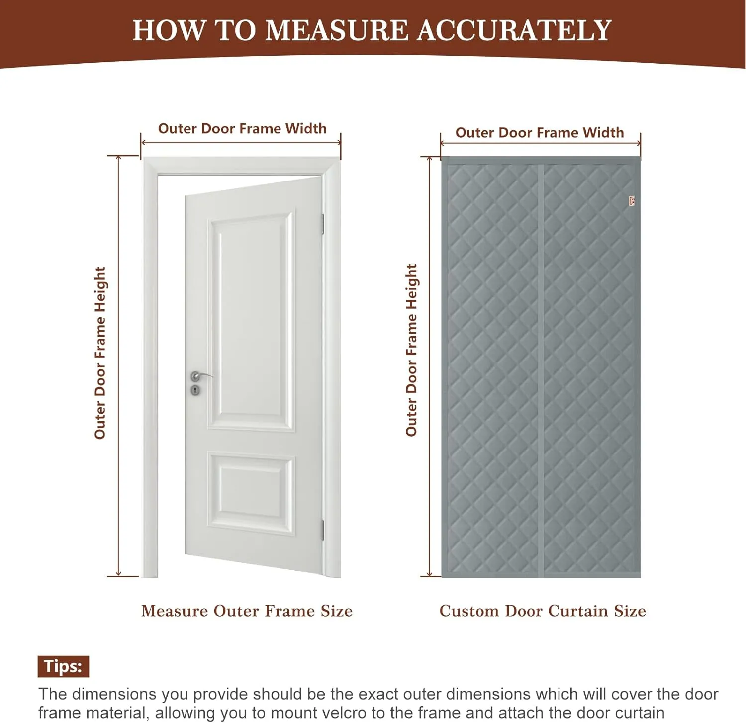 Yotache Customized Magnetic Thermal Insulated Curtain for Doors and Windows, Weatherproof Oxford Material Soundproof Windproof Insulation Cover Blanket for Winter