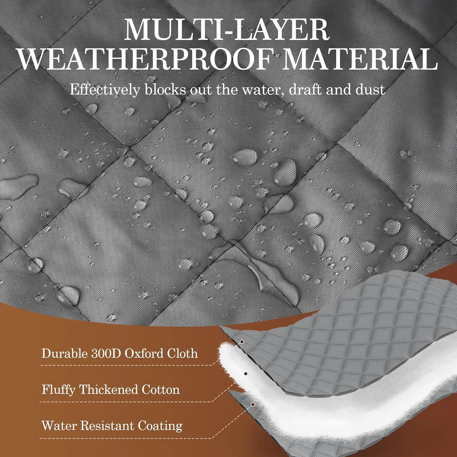 Yotache Customized Magnetic Thermal Insulated Curtain for Doors and Windows, Weatherproof Oxford Material Soundproof Windproof Insulation Cover Blanket for Winter