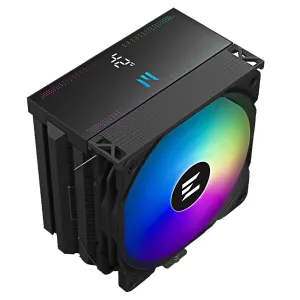 Zalman CNPS13X DS CPU Cooler, 240W TDP, CPU Temperature Display, AMD AM5/AM4, Intel LGA 1851/1700/1200/1151, 5 Heat Pipes, 120mm PWM Performance Fan, Black