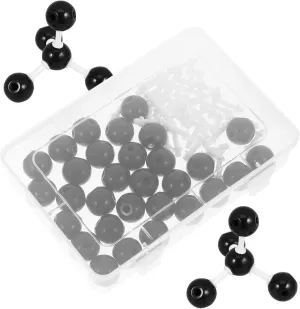 Zerodeko 1 Set Molecular Structure Model Kit Educational Chemistry Model for Teaching Representation for Science Education and Laboratory Display